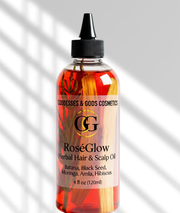 RoséGlow Herbal Hair & Scalp Oil