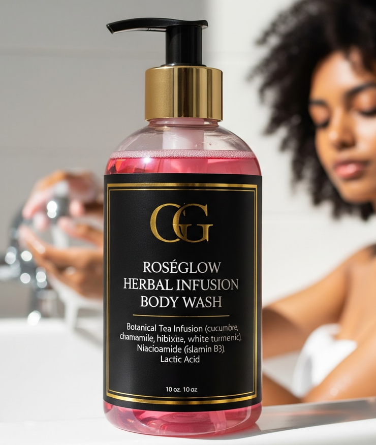 RoséGlow Herbal Infusion body Wash