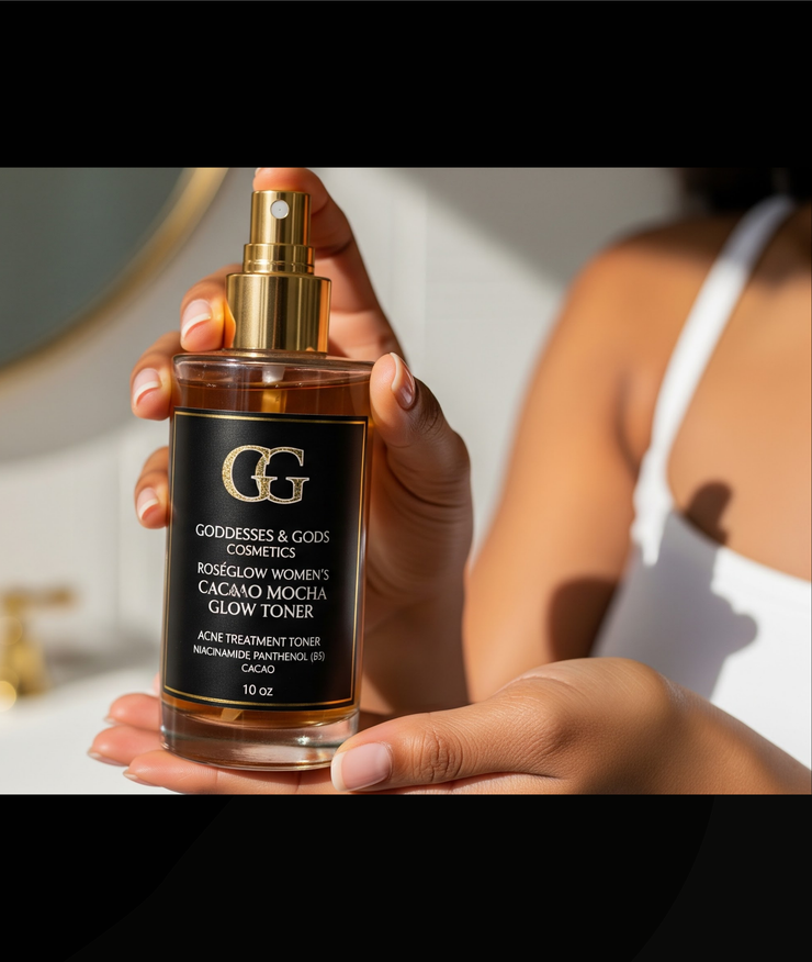 RoséGlow Women’s ☕ Cacao Mocha Glow Toner