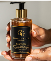 RoséGlow Sea Moss & Black Turmeric face Wash