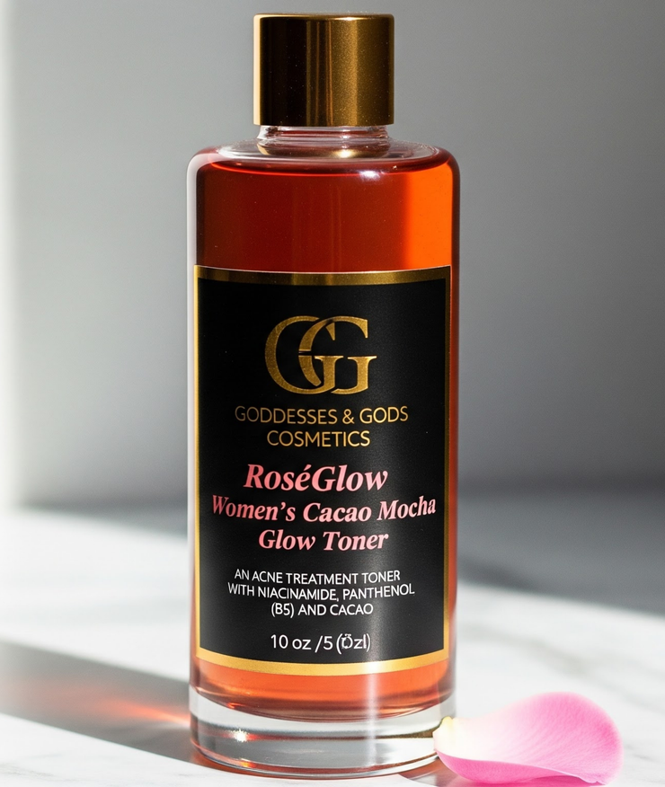 RoséGlow Women’s ☕ Cacao Mocha Glow Toner