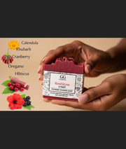 RoséGlow  V- Part Feminine  Hygiene Cold Pressed Artisan Soaps