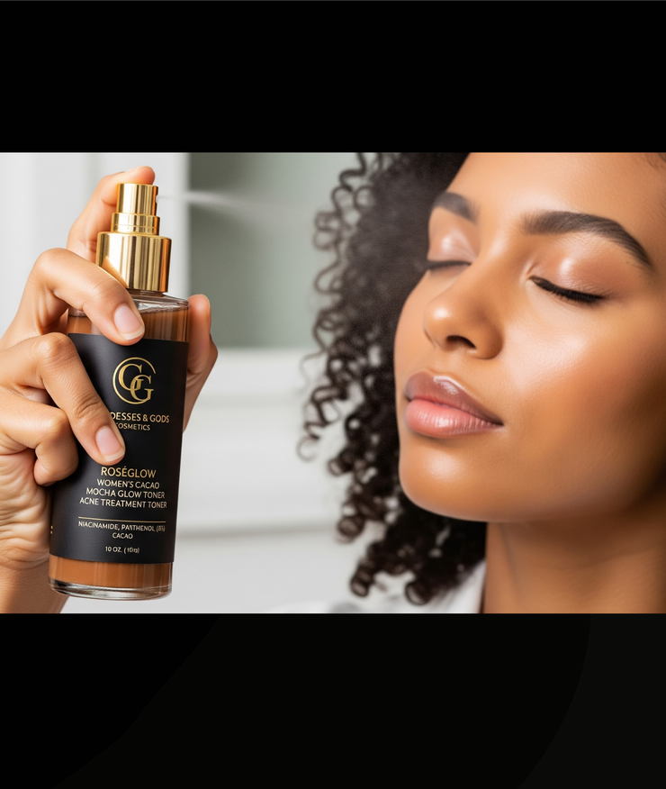 RoséGlow Women’s ☕ Cacao Mocha Glow Toner