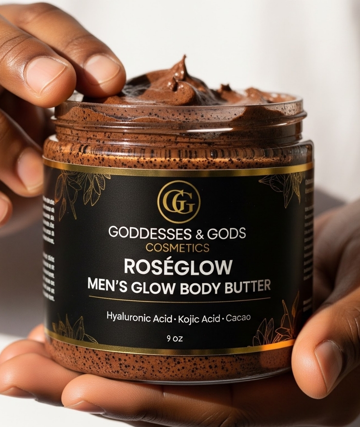 RoséGlow Men’s Body Butter