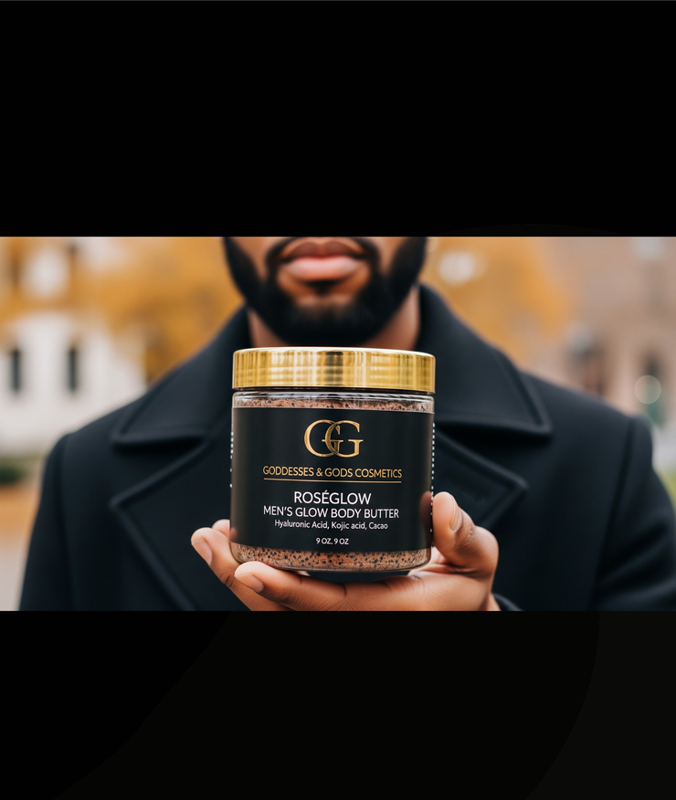RoséGlow Men’s Body Butter