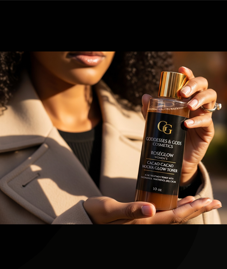 RoséGlow Women’s ☕ Cacao Mocha Glow Toner