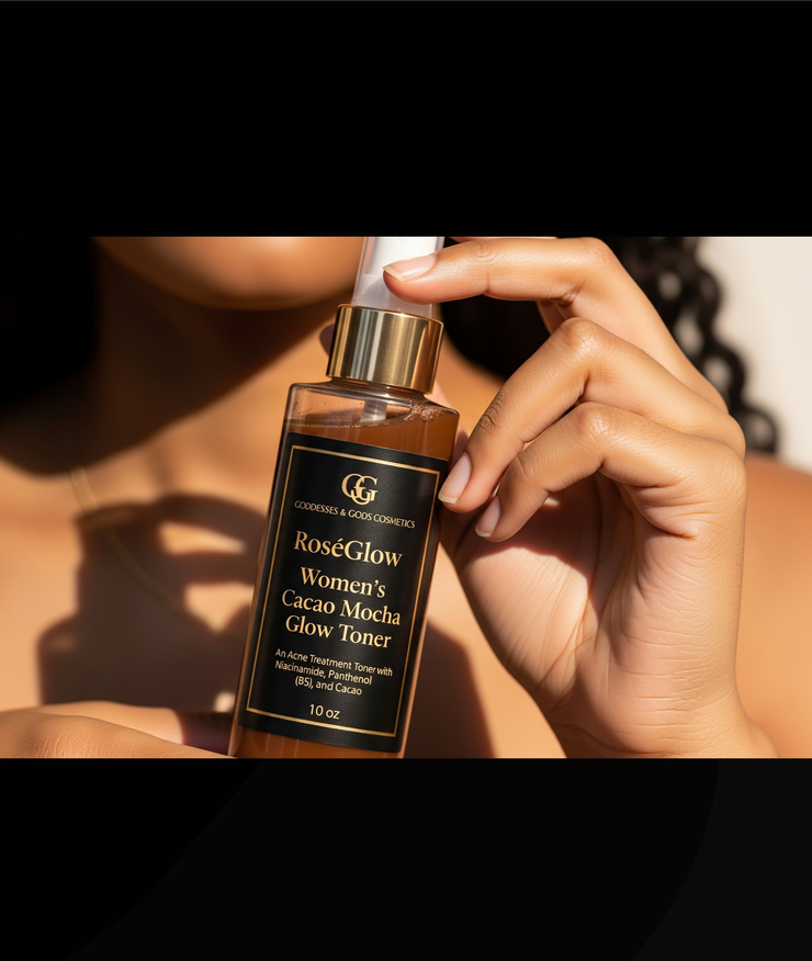 RoséGlow Women’s ☕ Cacao Mocha Glow Toner