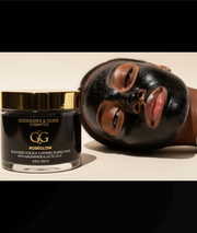 "RoséGlow"  Blackseed & Black Turmeric Bubble Mask
