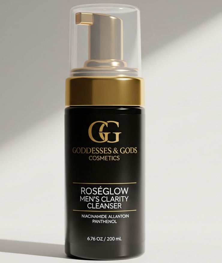 Men’s RoséGlow Clarity Face Cleanser "Obsidian"